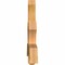 Ekena Millwork Davenport Rough Sawn Timber Gable Bracket, Western Red Cedar, 72"W x 33"H x 4"D x 6"F, 11/12 Pitch GBW072X33X0406DAV00RWR - alternate 2